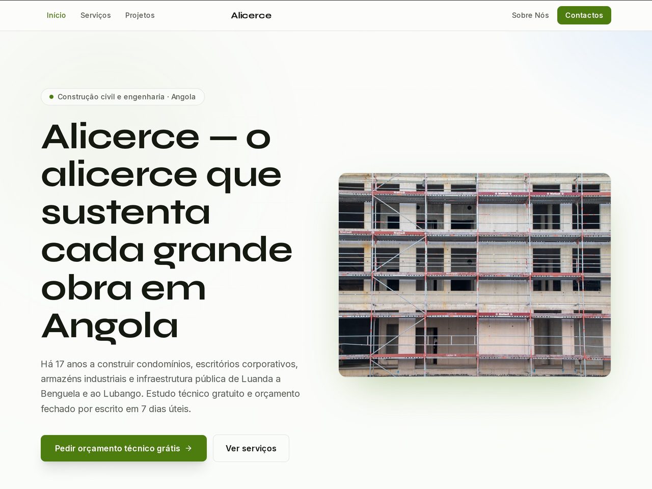 Capa de Alicerce