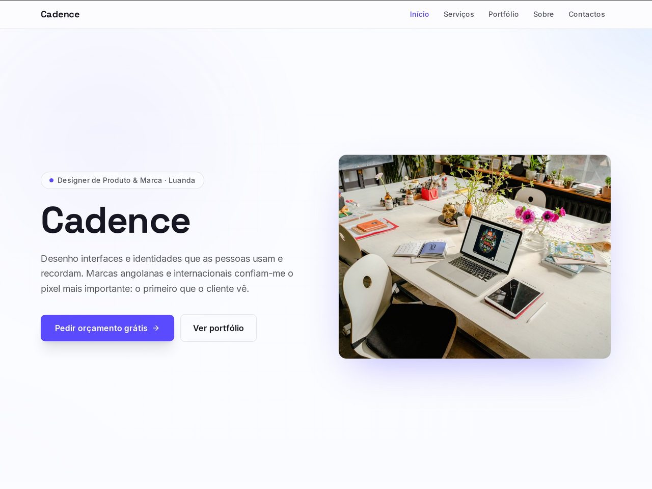 Capa de Cadence