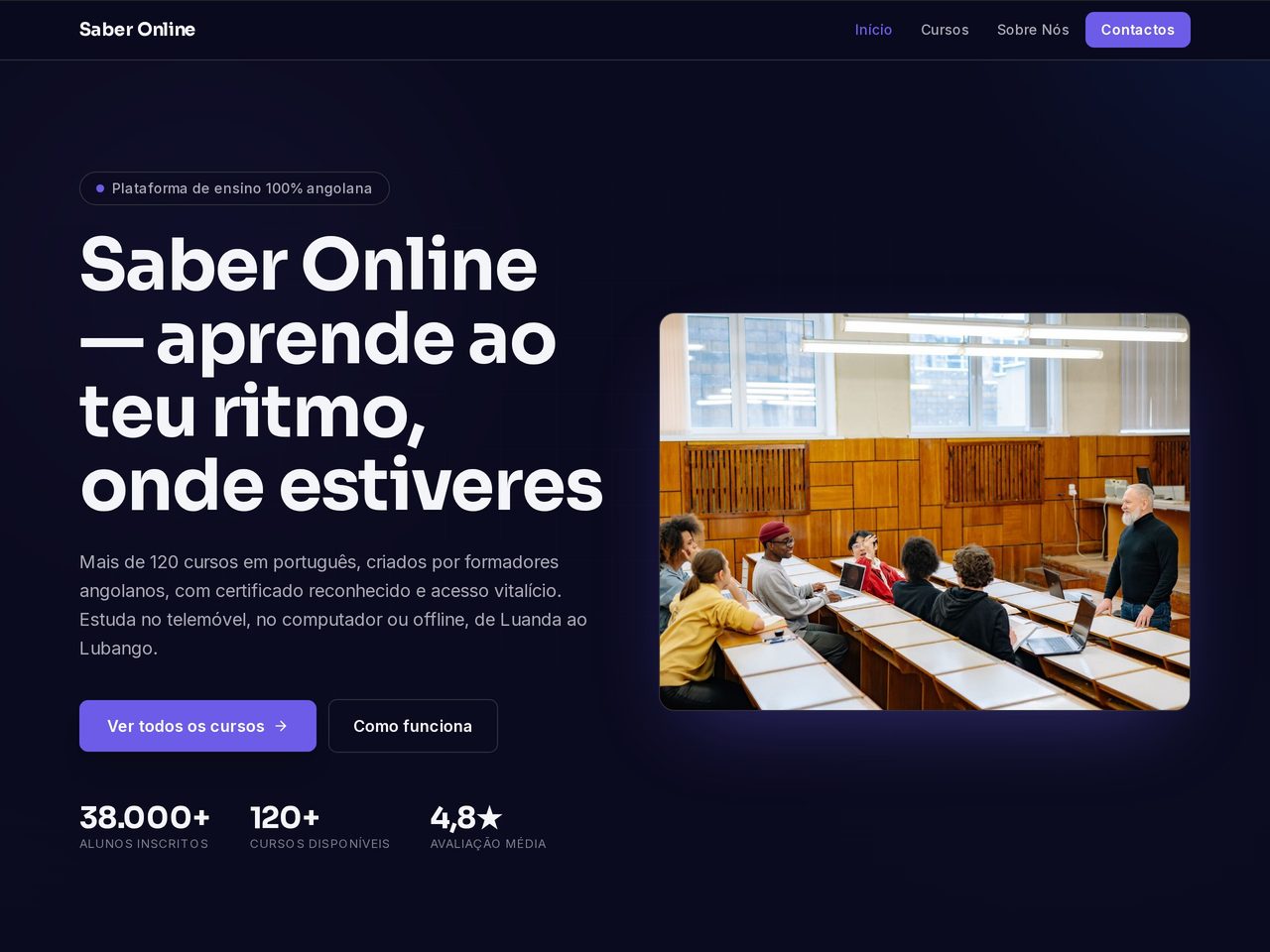 Capa de Saber Online