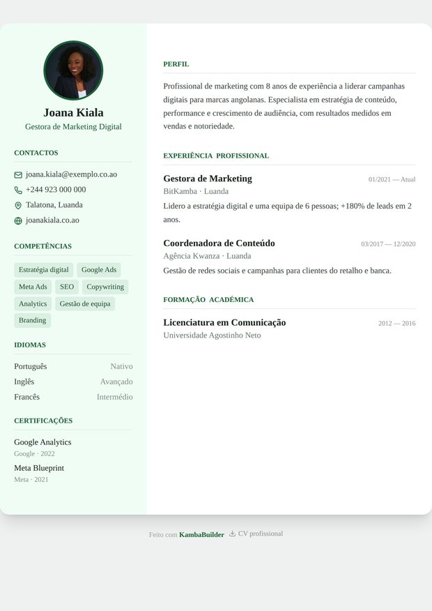 Modelo de currículo Médico(a)
