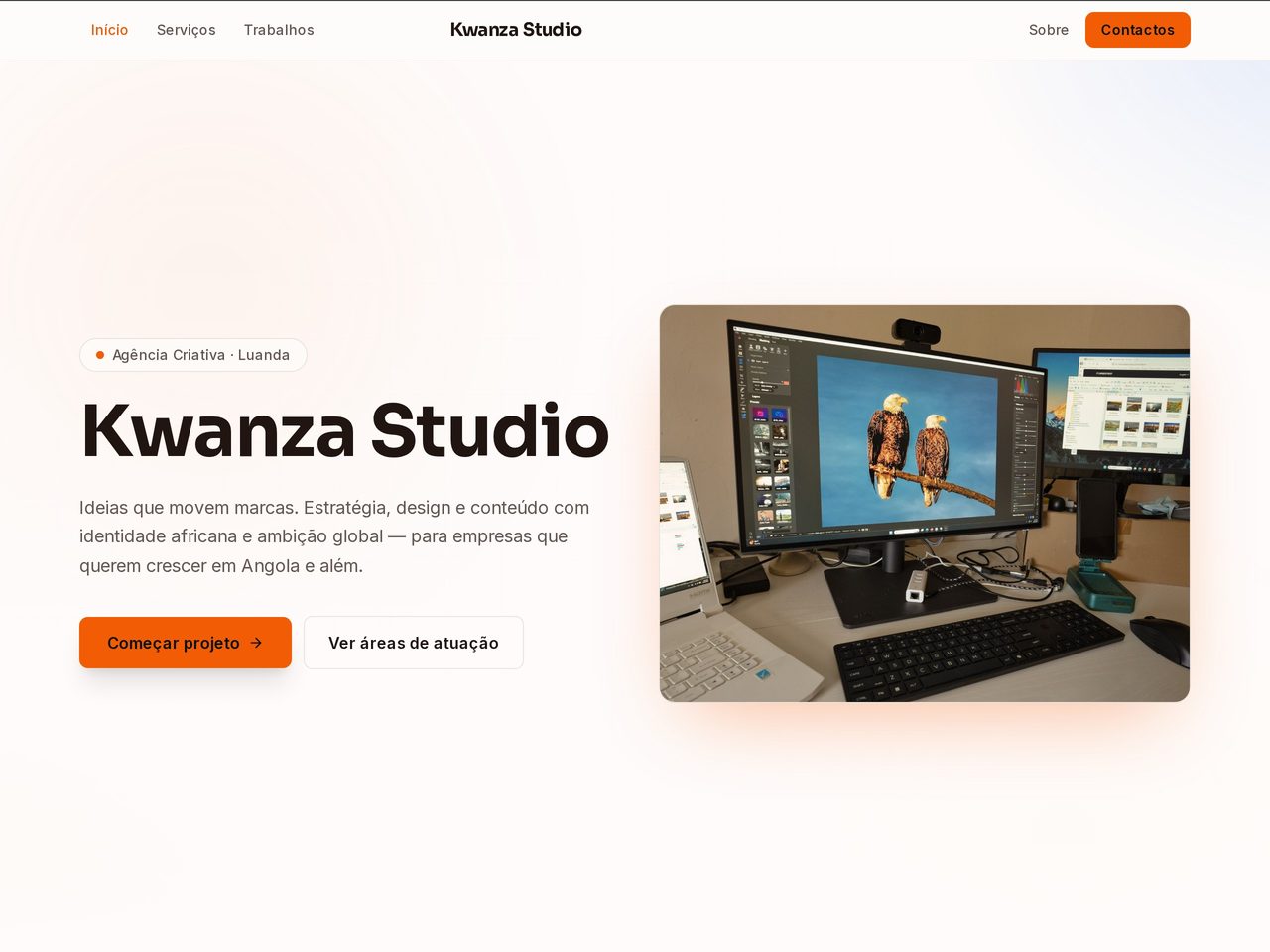 Capa de Kwanza Studio