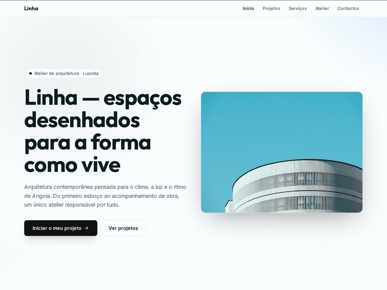 Capa de Linha