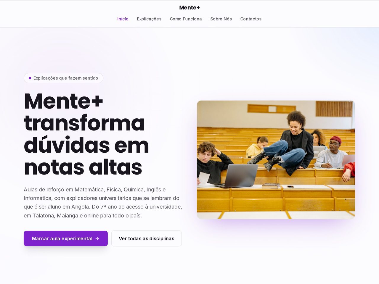 Capa de Mente+