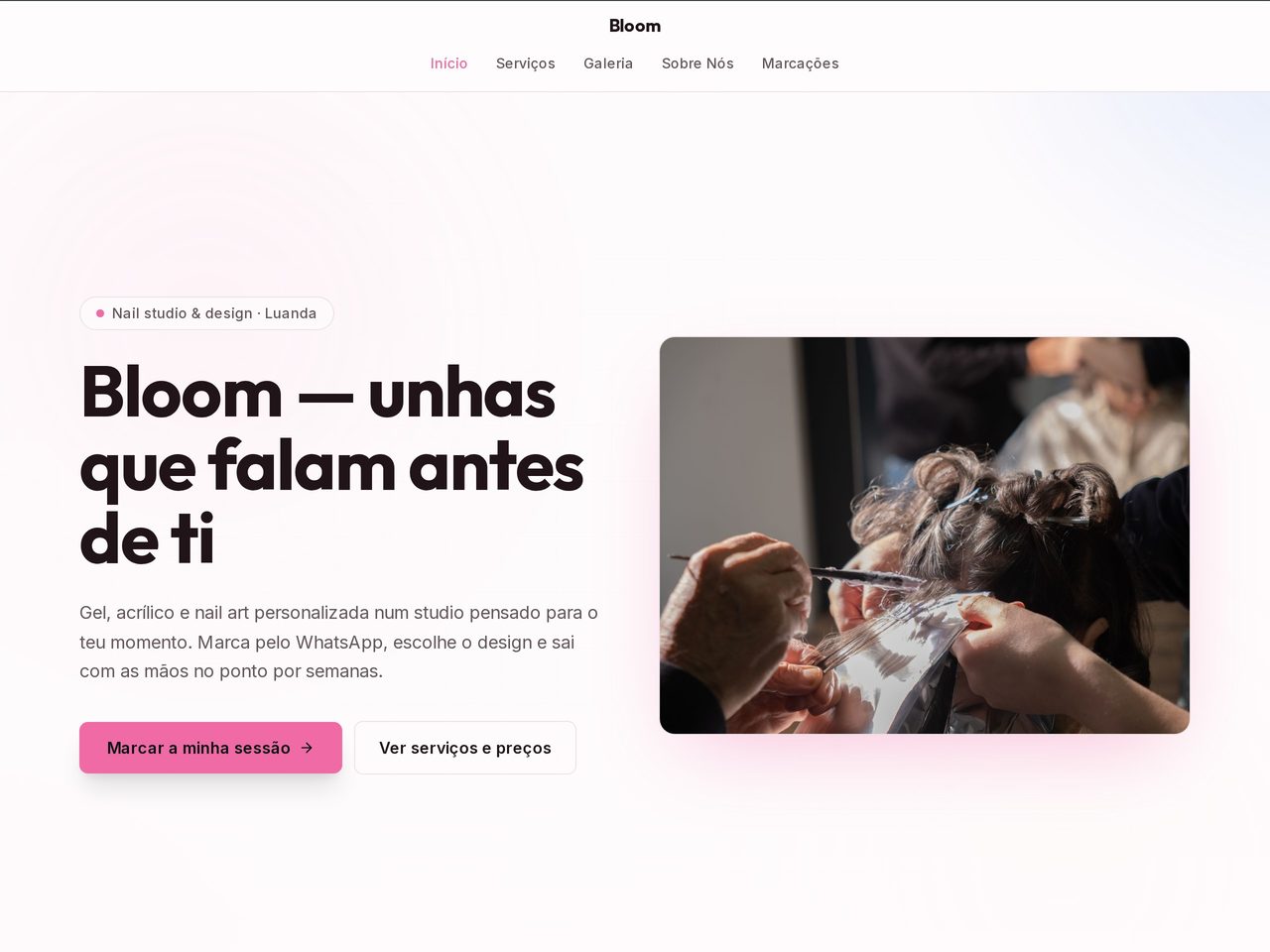 Tema Bloom — Manicure / Nails