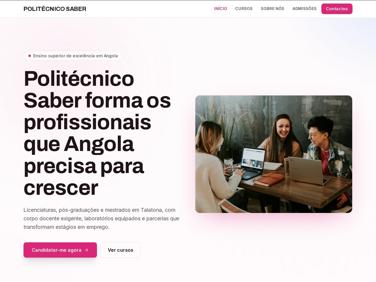 Capa de Politécnico Saber