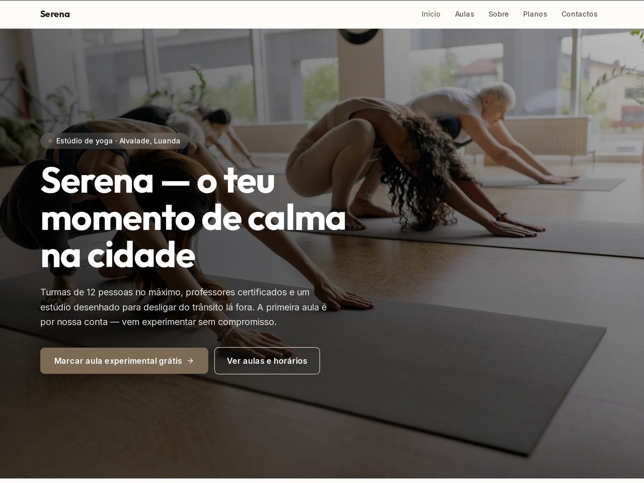 Capa de Serena