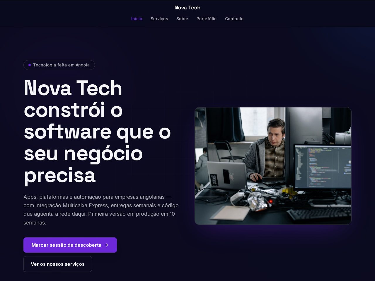 Capa de Nova Tech