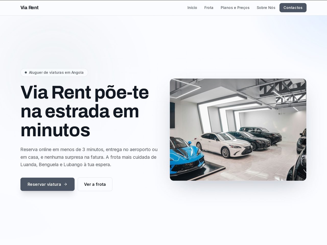 Capa de Via Rent